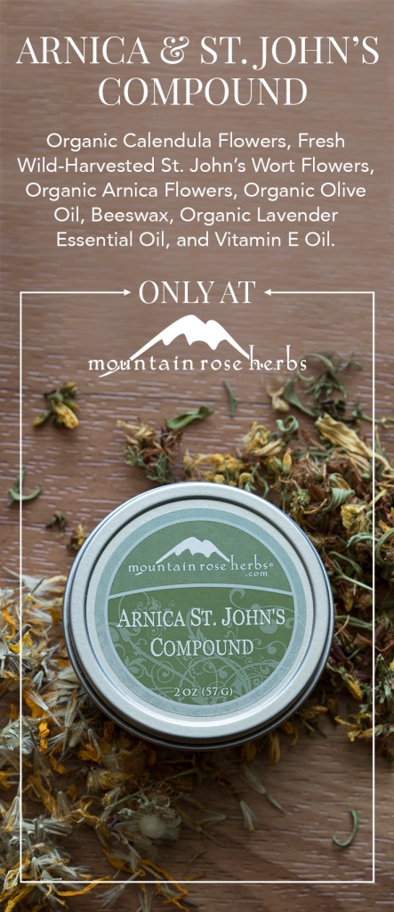 New in the Shop: Arnica/St. John's Compound
