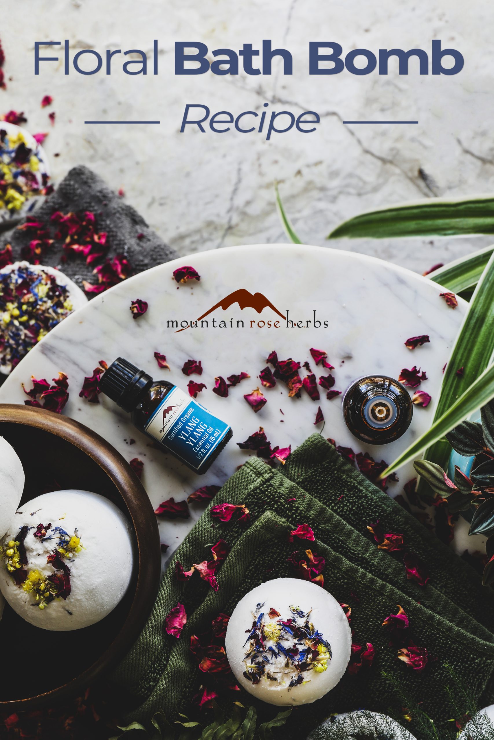 Pinterest Photo to Floral Bath Bomb Recipe