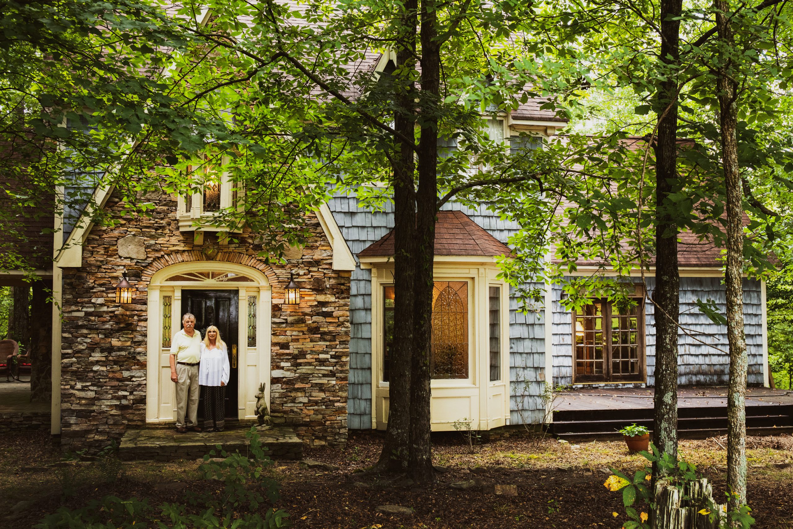 The house at Sleepy Hollow Herb Farm