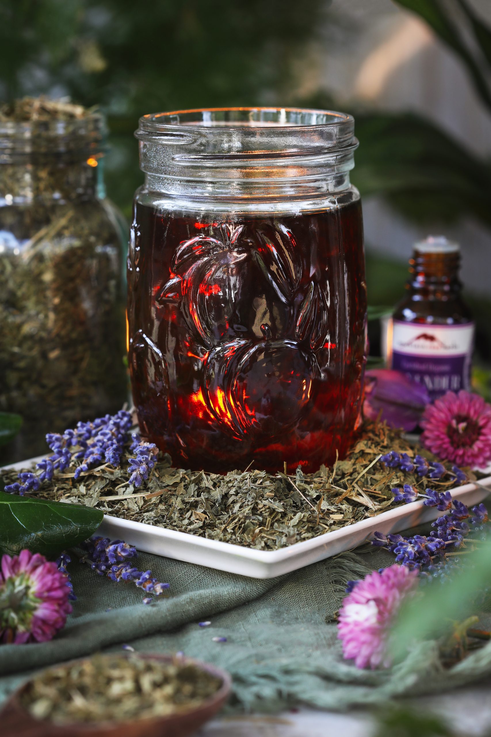 Herbal Hair Rinses - Nettle Lav