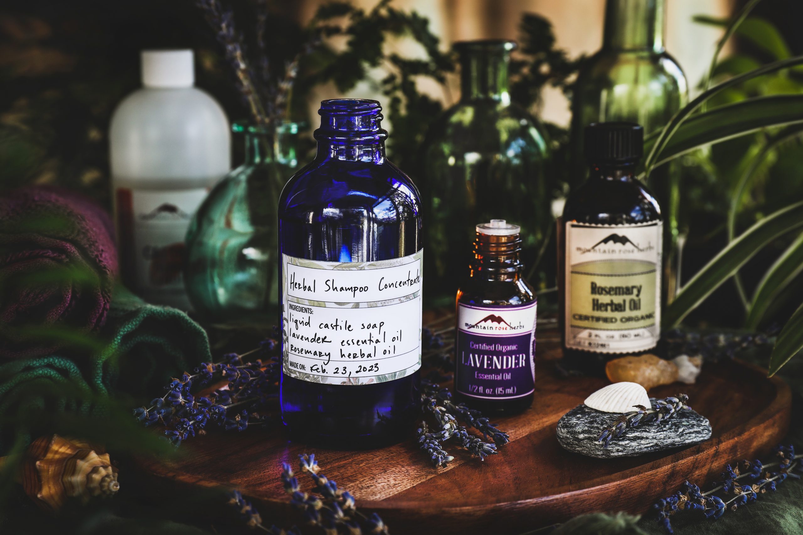 Natural Shampoo Recipe With Herbs