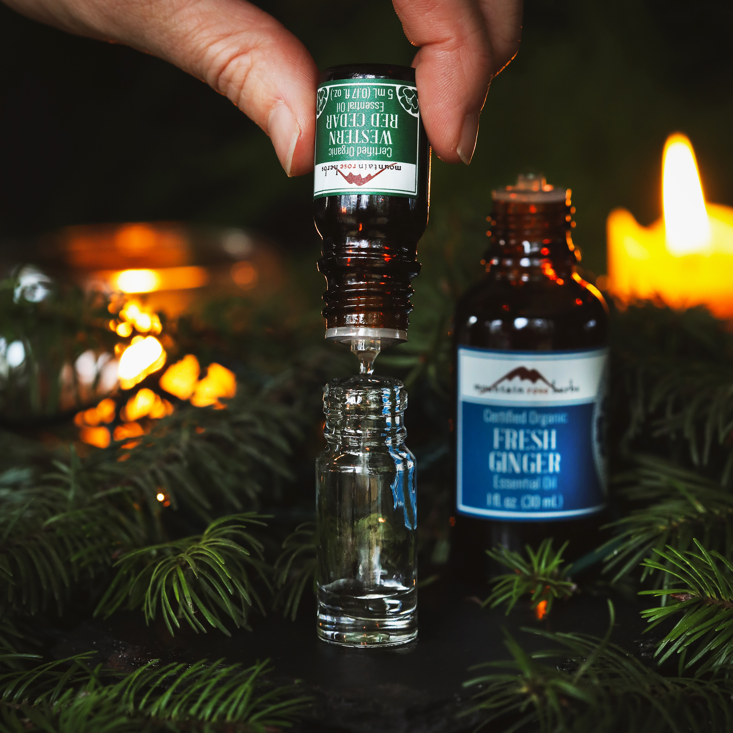 Western red cedar essential oil