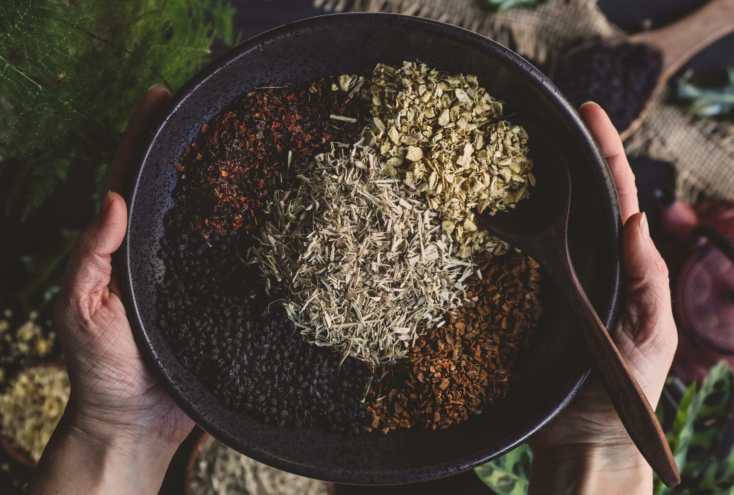 Herbal Winter wellness tea blend