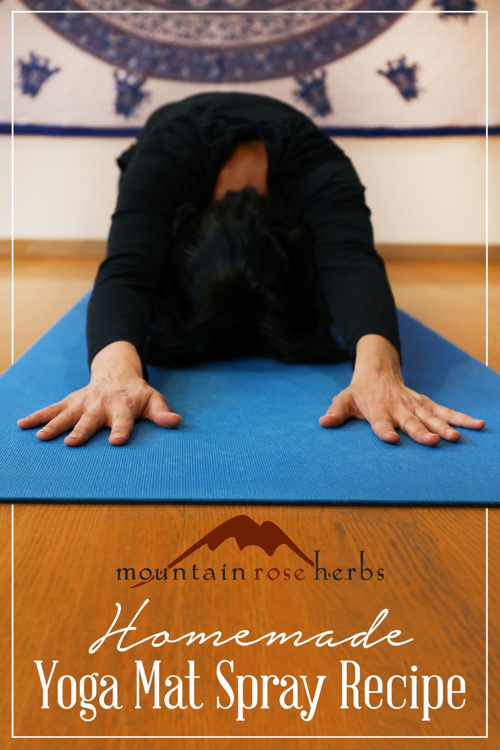 Pin to Homemade Yoga Mat Spray Recipe