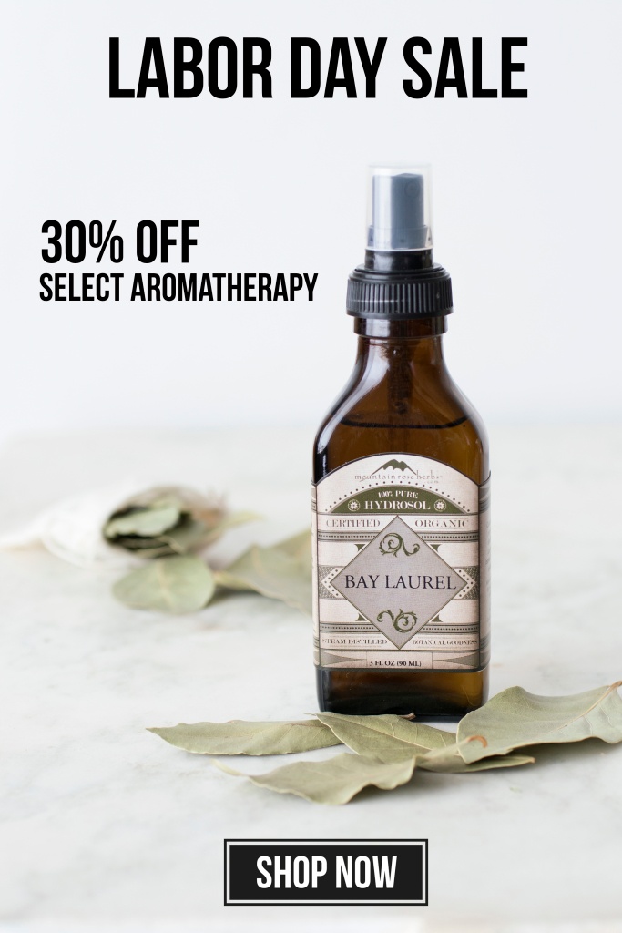 Labor Day Sale - 30% Off Organic Essential Oils