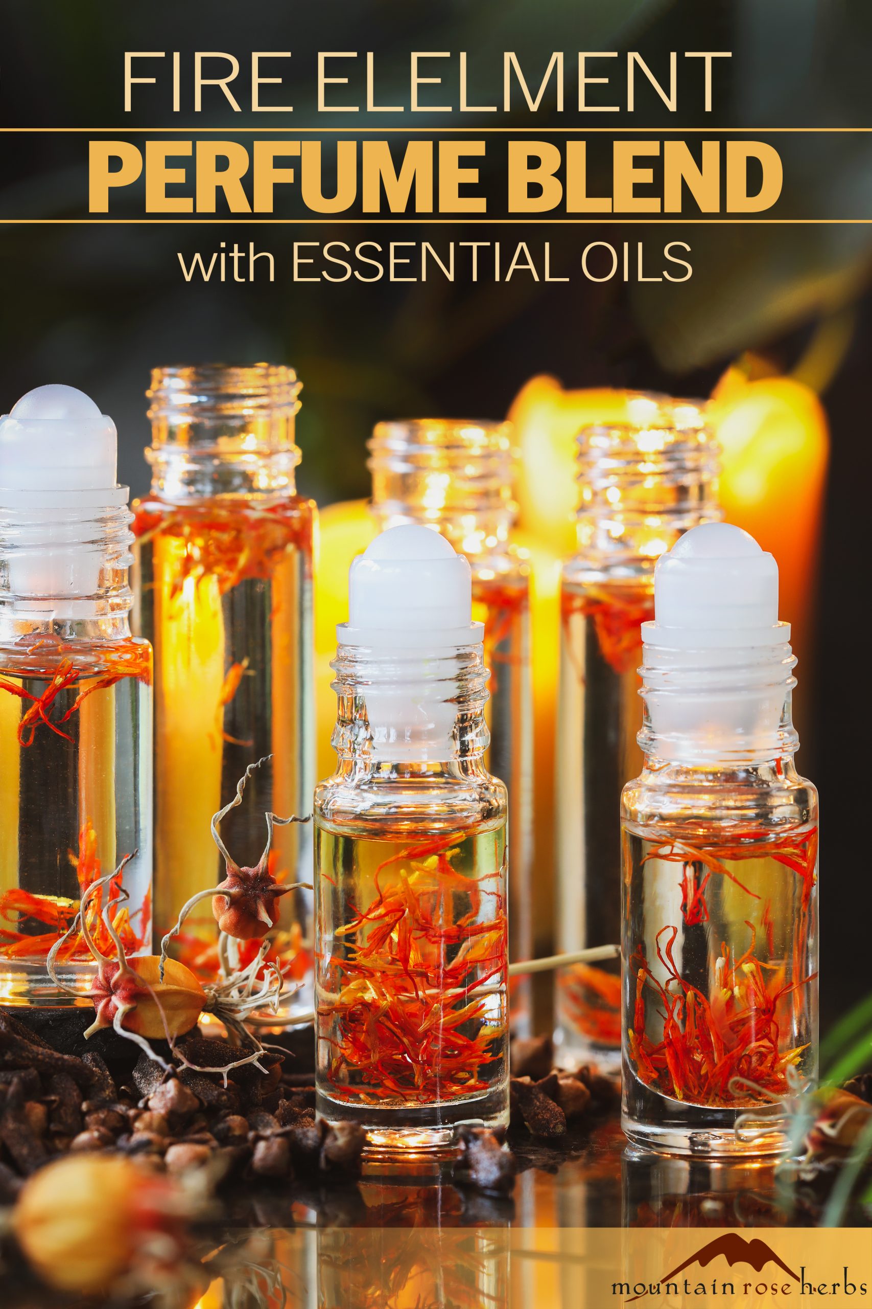 Pinterest photos for Fire Perfume blend recipe