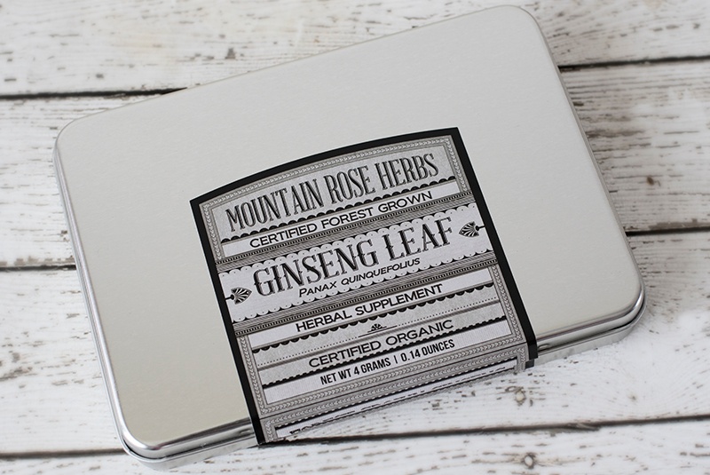 New in the Shop: Forest Grown Organic Ginseng Leaves