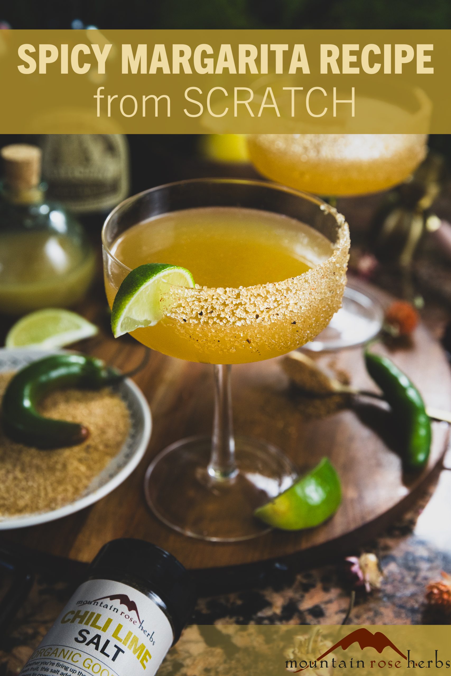 Spicy Margarita  Pinterest Photo