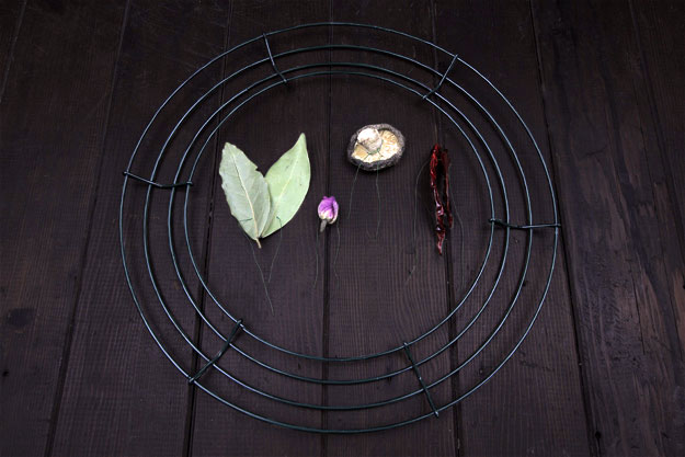 Make a DIY Herbal Kitchen Wreath