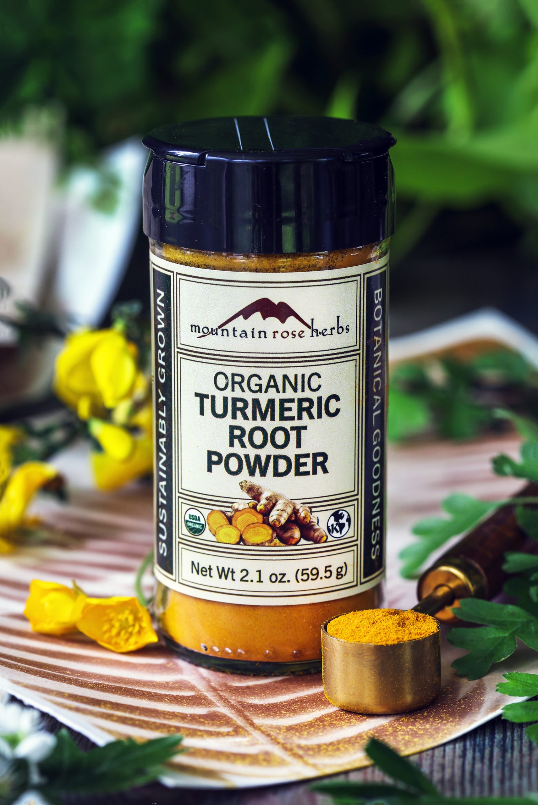 Anthotype Printing Turmeric powder