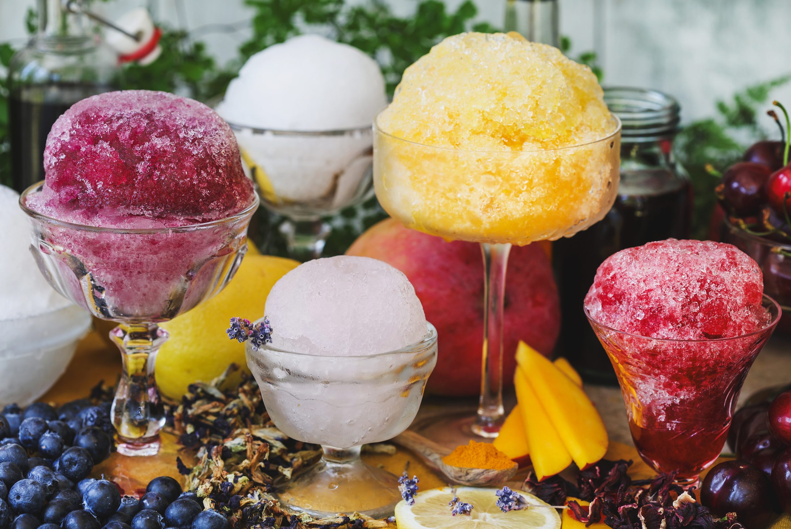 Herbal Snow Cones