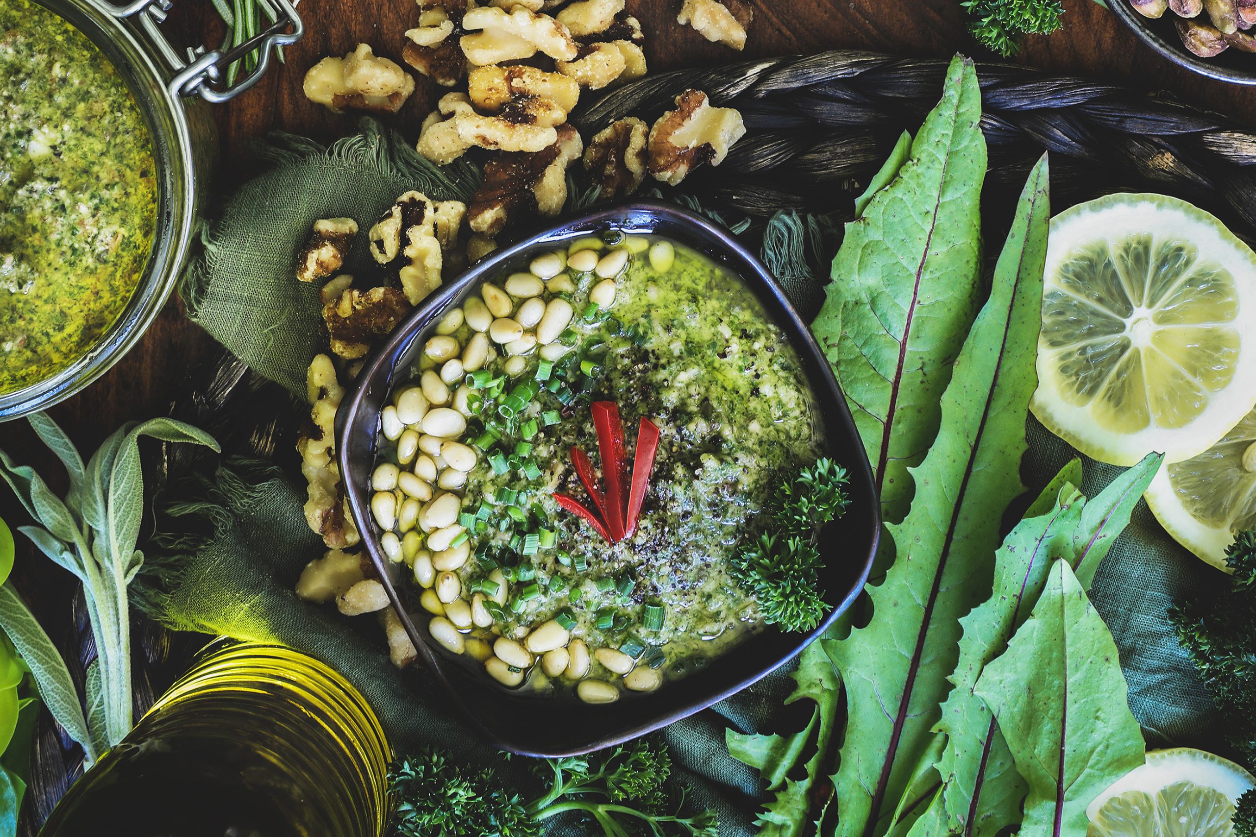 Making Herbs Accessible and Enjoyable_Pesto